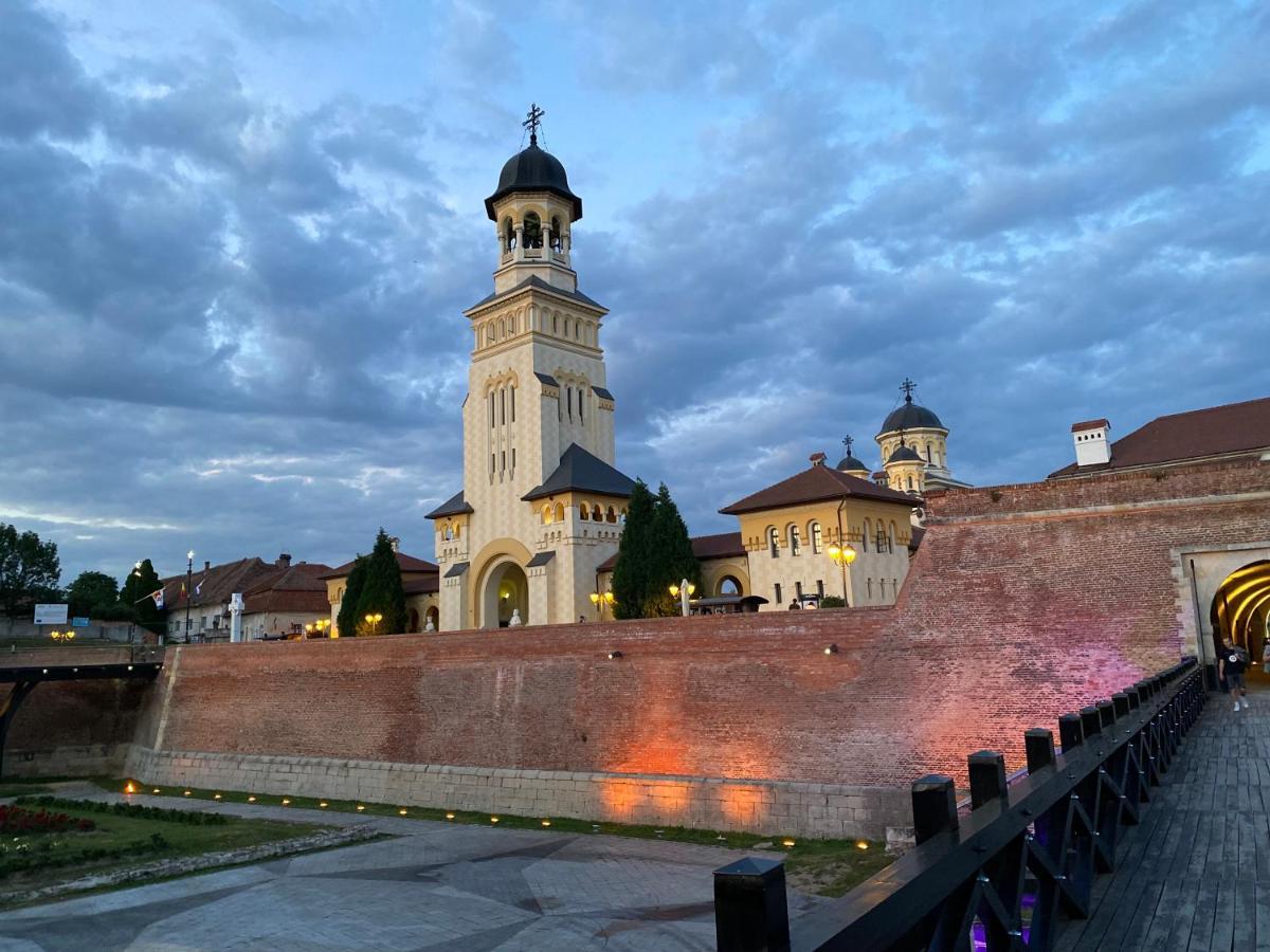 Studio Panoramic With Balcony And Parcul Unirii View Alba Iulia Buitenkant foto